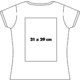 T-shirt en coton pour femmes  manches courtes.