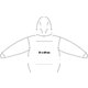 Sweat  capuche en tissu pour hommes avec capuche et poche kangourou.