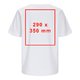 T-shirt blanc pour femmes en matire premium  manches courtes.