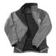 Veste softshell en polyester gris fonc� pour hommes.