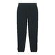 Pantalon de jogging noir en coton biologique avec ceinture �lastique.