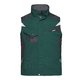 Gilet de travail unisexe en tissu rsistant avec de nombreuses poches.