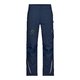 Pantalon de travail bleu marine en mlange polyester-coton avec poches.