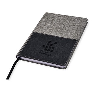 Cahier de rfrence A5 en RPET avec poche frontale Mera
